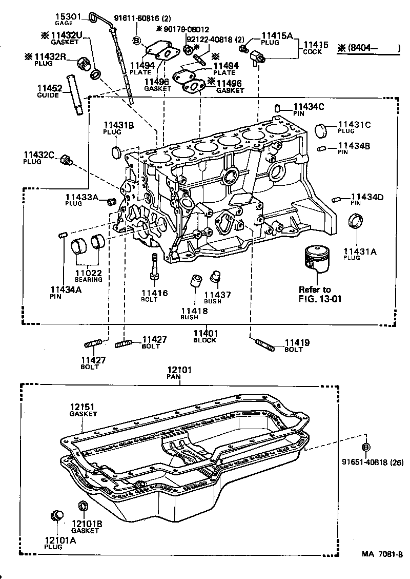  MARK 2 |  CYLINDER BLOCK
