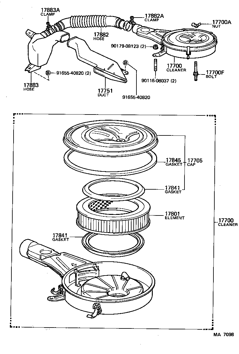  CROWN |  AIR CLEANER