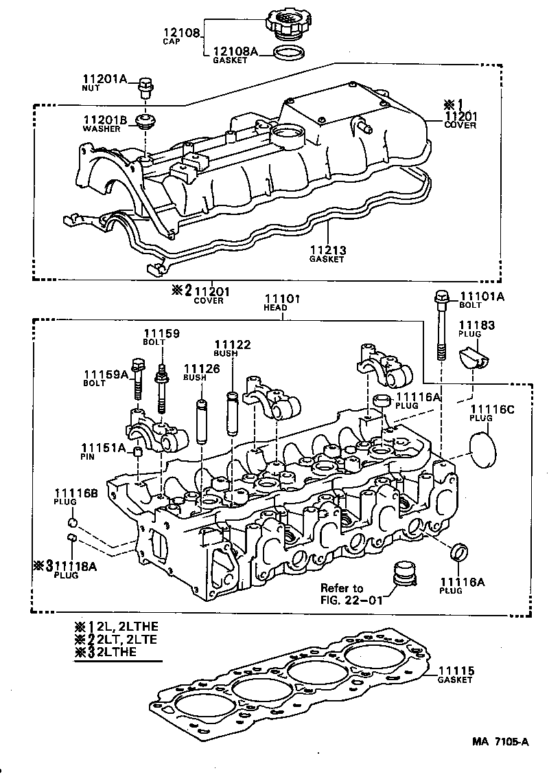  CROWN |  CYLINDER HEAD