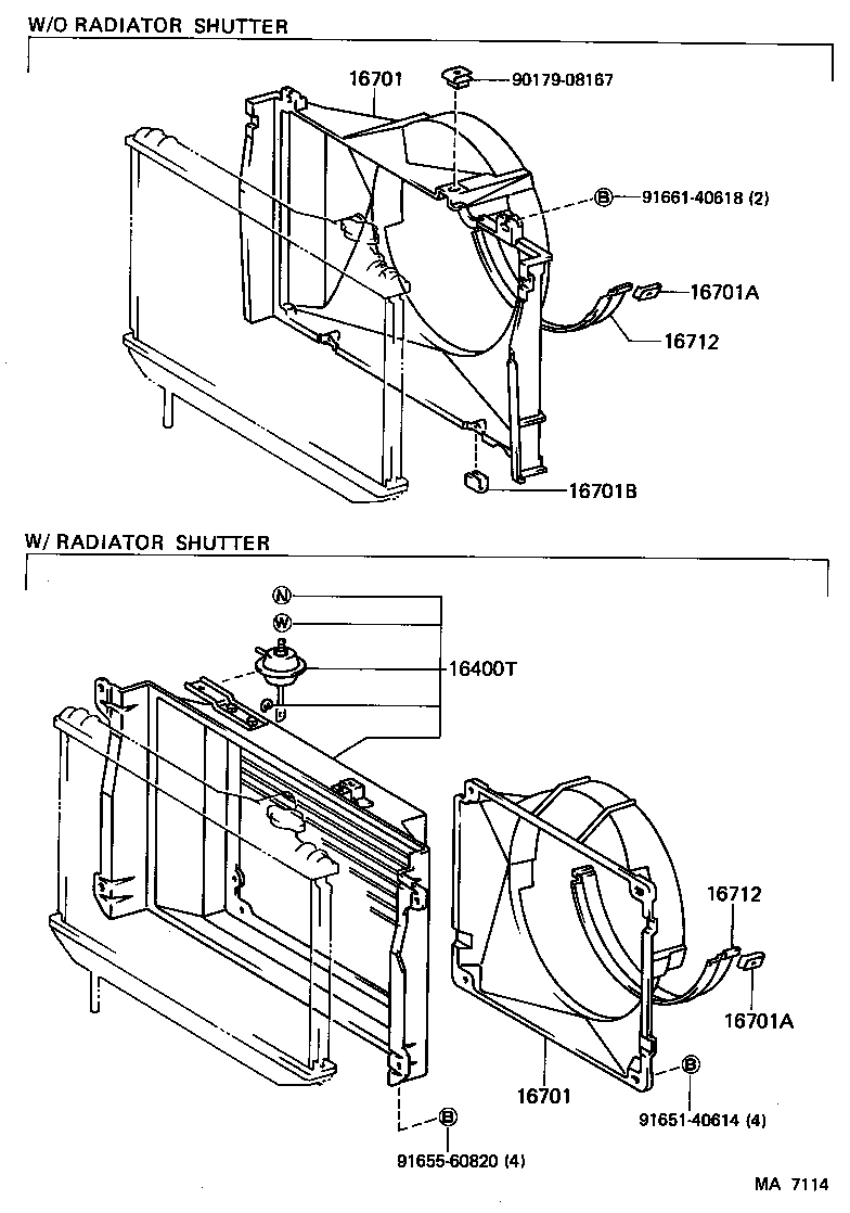  CROWN |  RADIATOR WATER OUTLET