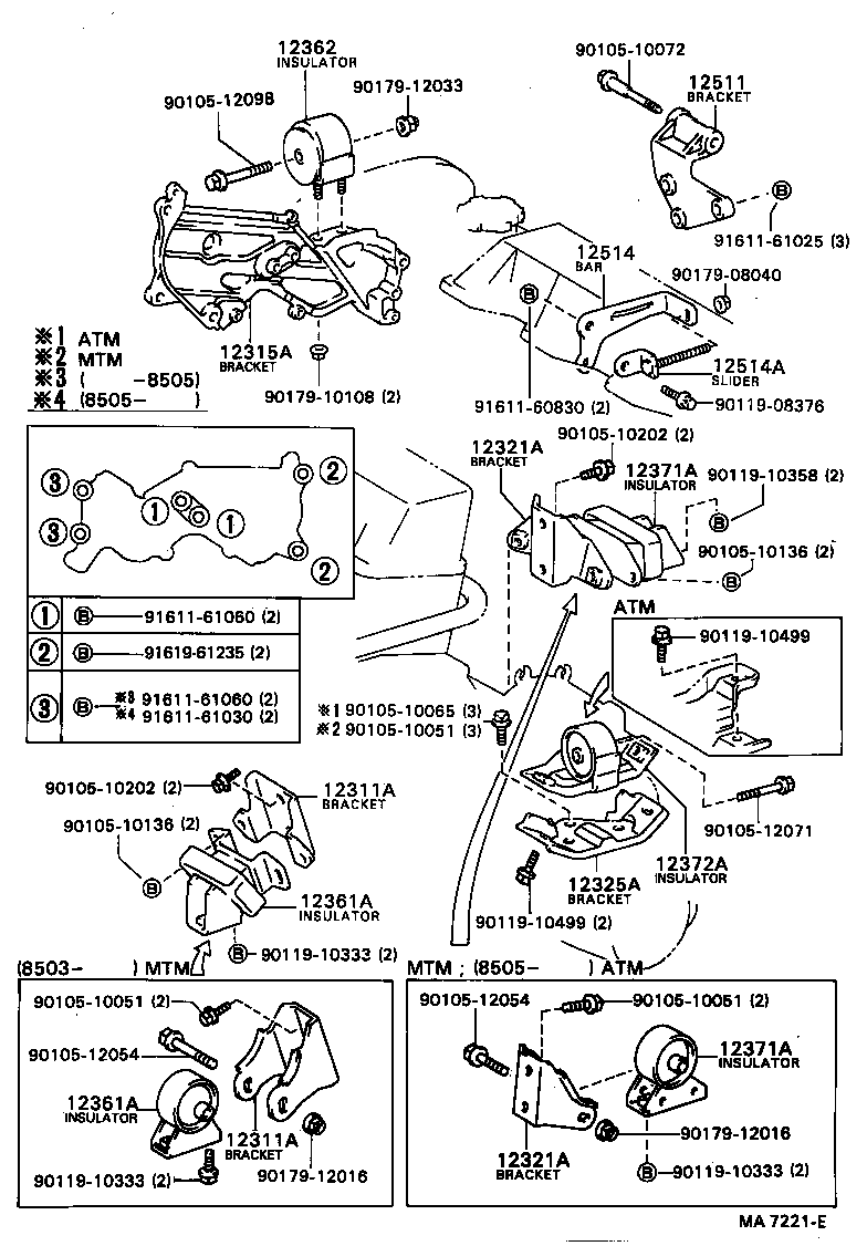  CARINA FF |  MOUNTING