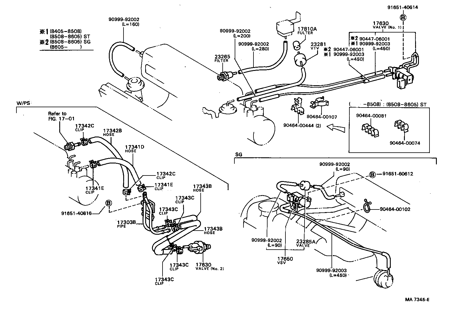  CARINA FF |  VACUUM PIPING