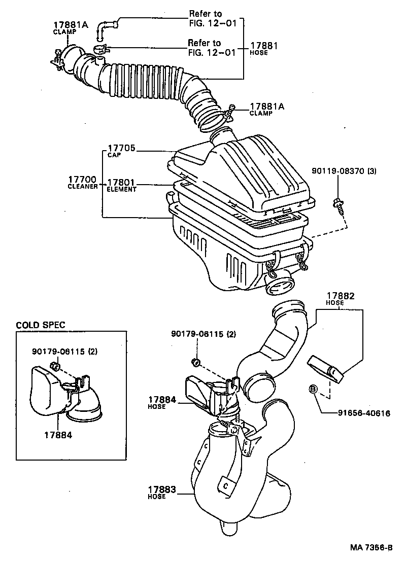  CARINA FF |  AIR CLEANER