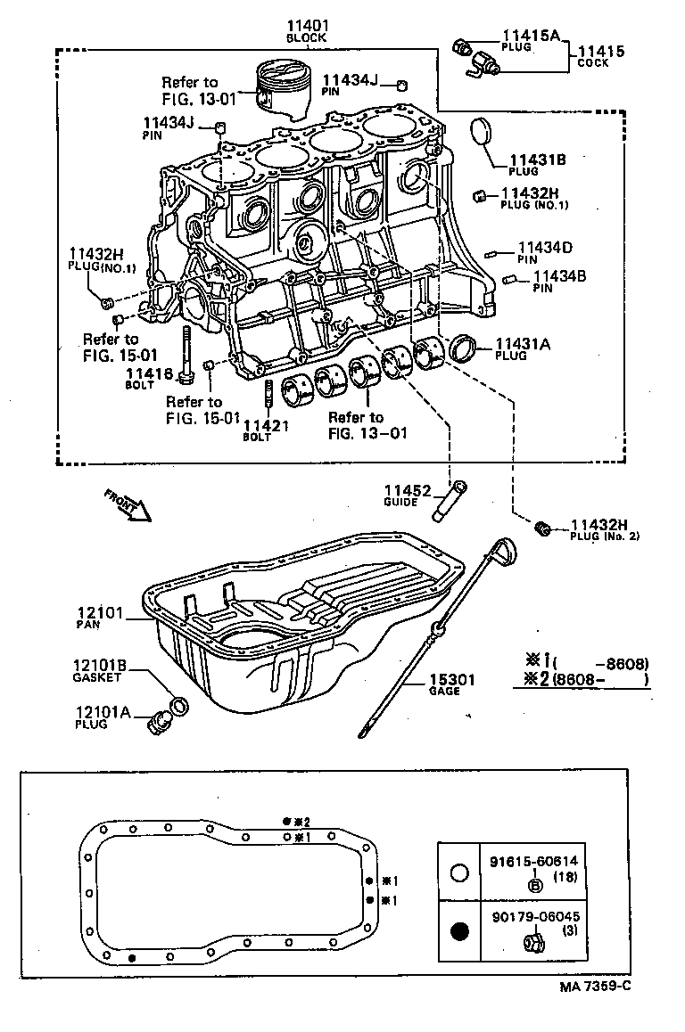  CARINA FF |  CYLINDER BLOCK
