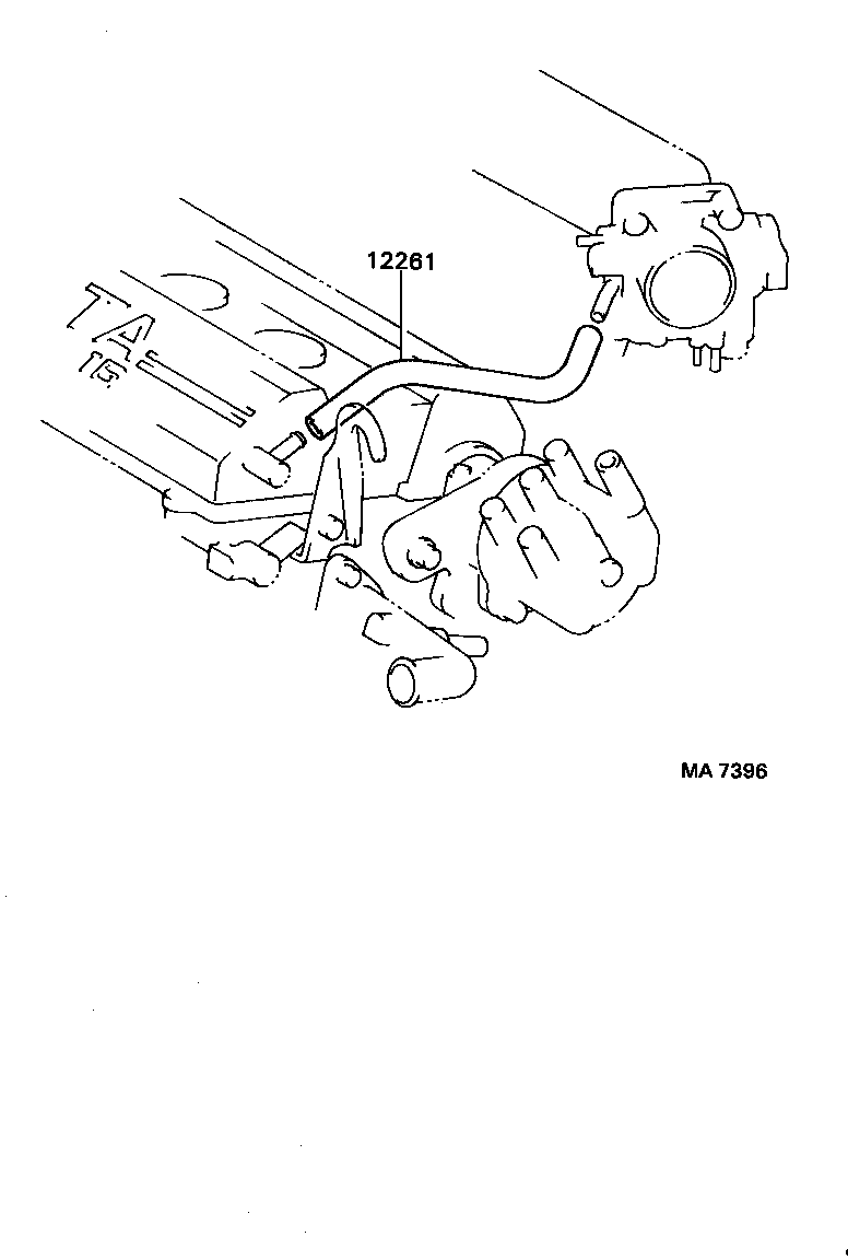  CELICA |  VENTILATION HOSE