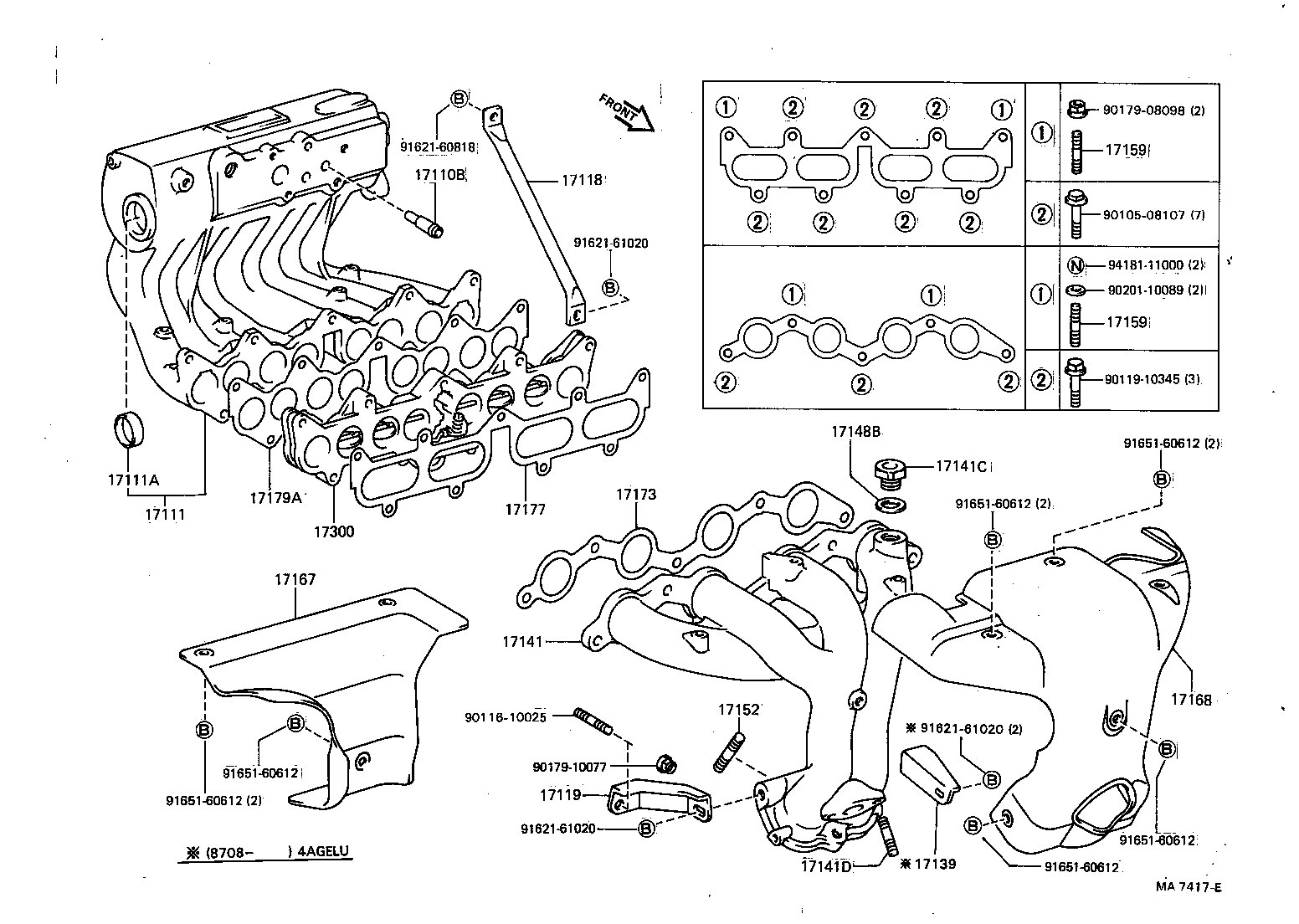  CARINA FF |  MANIFOLD