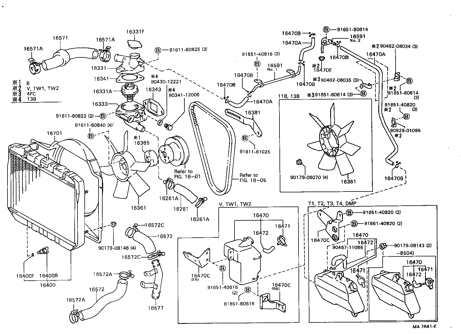  DYNA TOYOACE |  RADIATOR WATER OUTLET