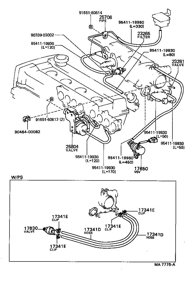  CELICA |  VACUUM PIPING
