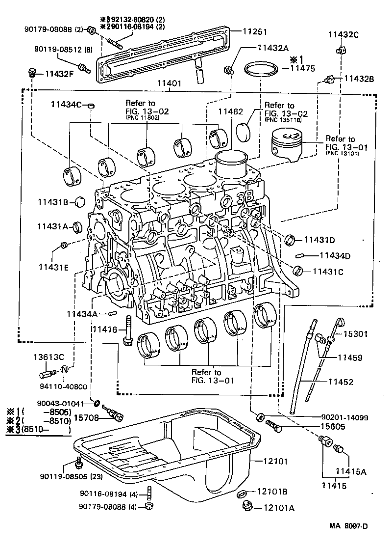  LAND CRUISER VAN |  CYLINDER BLOCK