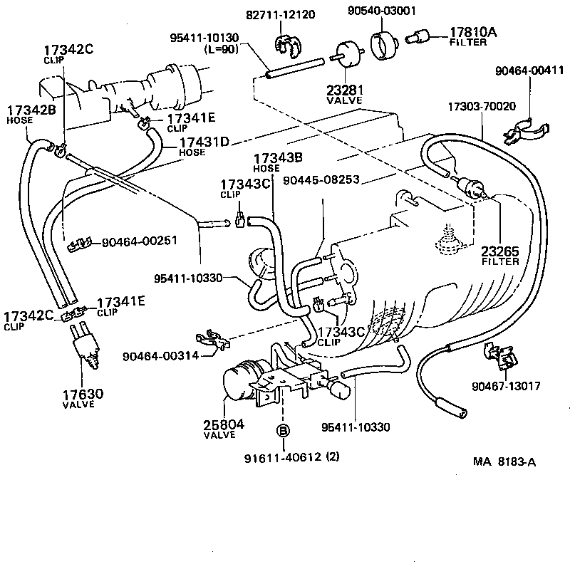  CELICA |  VACUUM PIPING