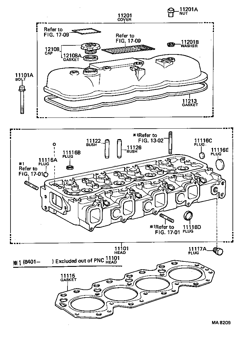  DYNA |  CYLINDER HEAD