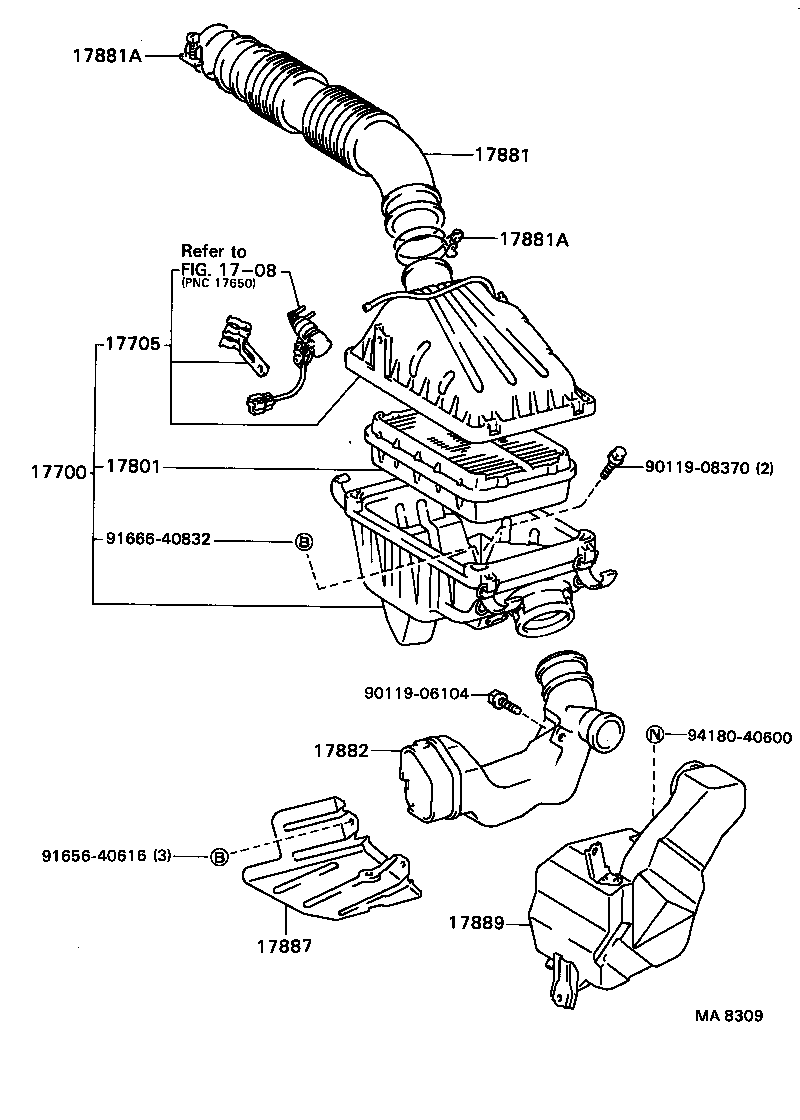  CARINA FF |  AIR CLEANER