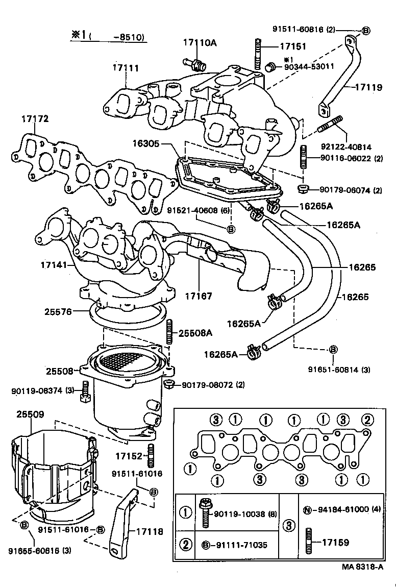  CORONA FF COUPE |  MANIFOLD