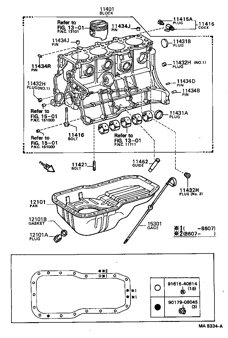  CARINA ED |  CYLINDER BLOCK