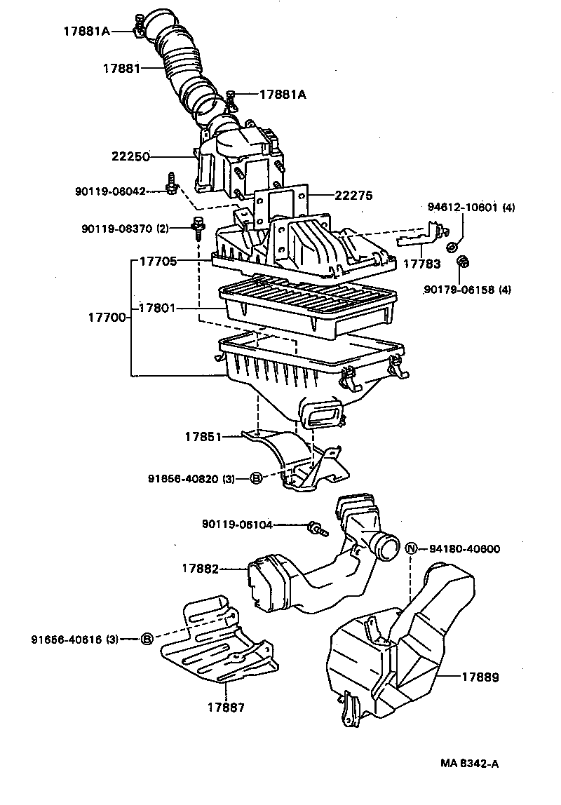  CARINA FF |  AIR CLEANER