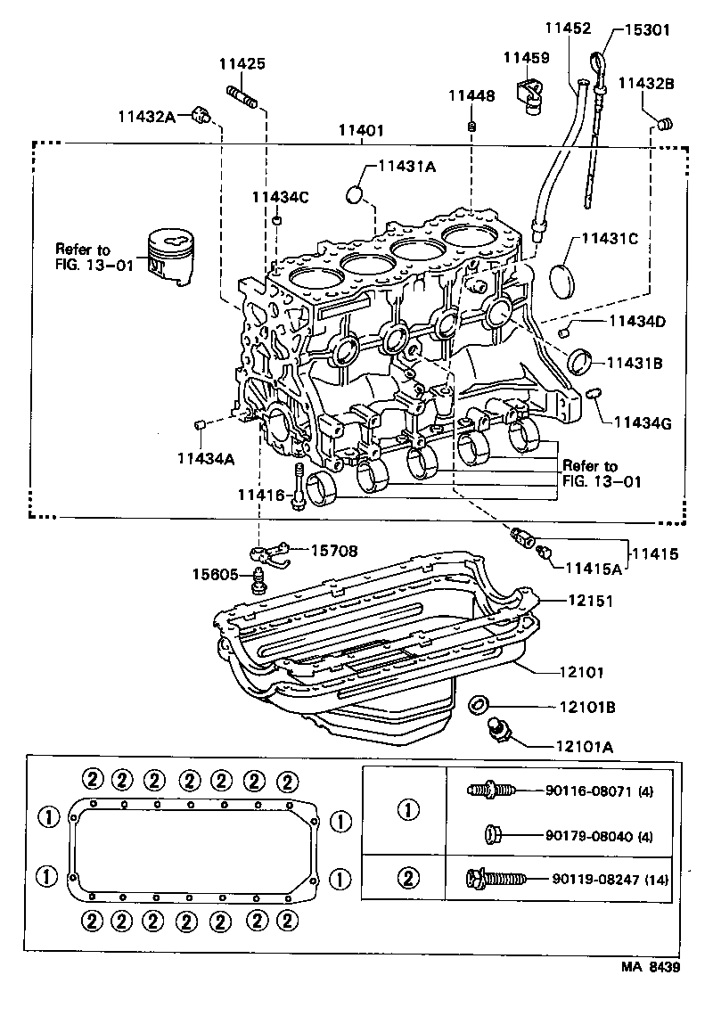  HIACE TRUCK |  CYLINDER BLOCK