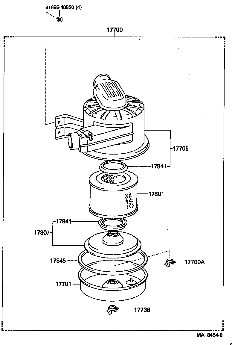  HIACE TRUCK |  AIR CLEANER