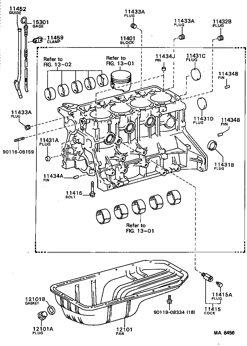  HIACE TRUCK |  CYLINDER BLOCK