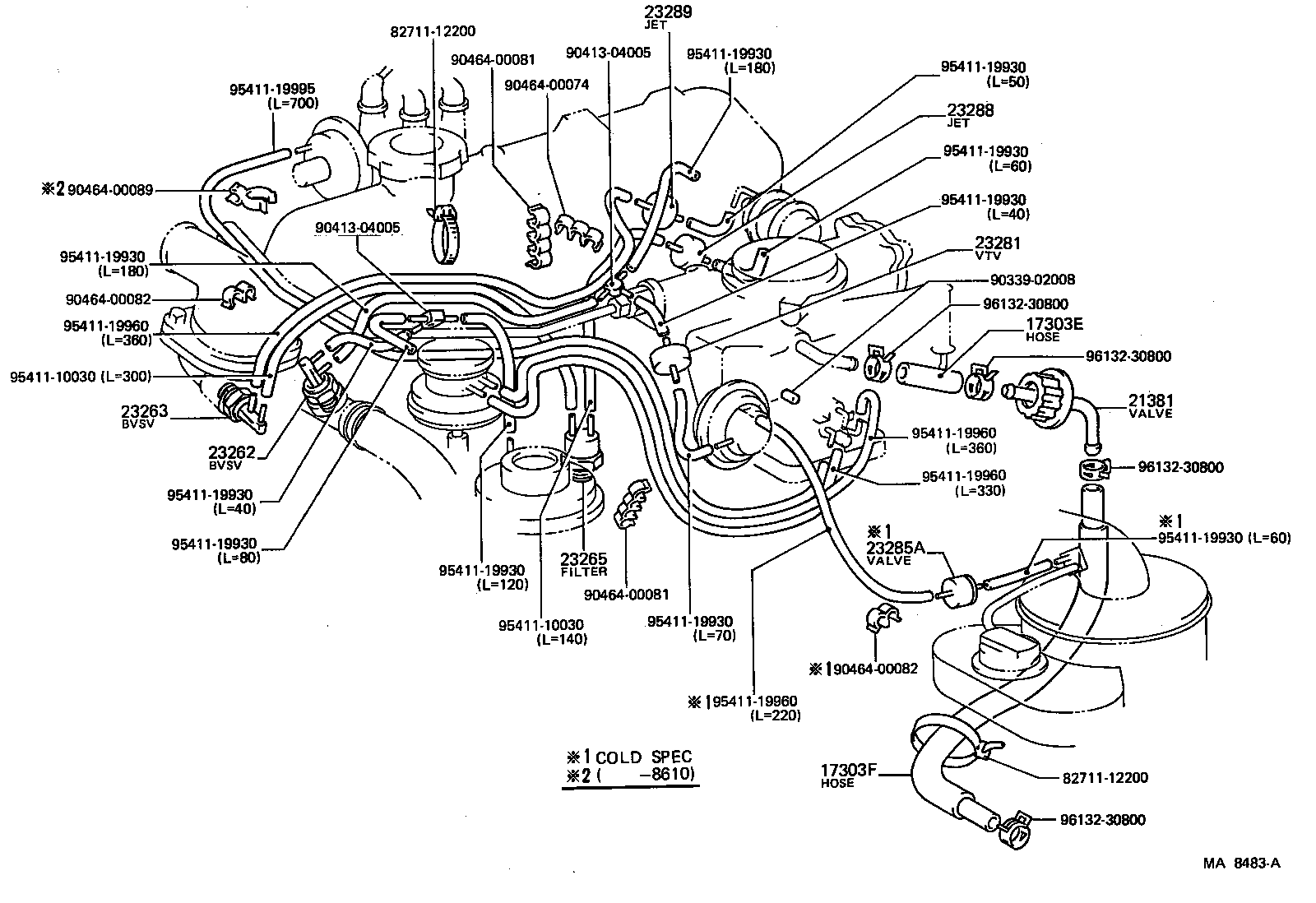  LITE TOWNACE TRUCK |  VACUUM PIPING