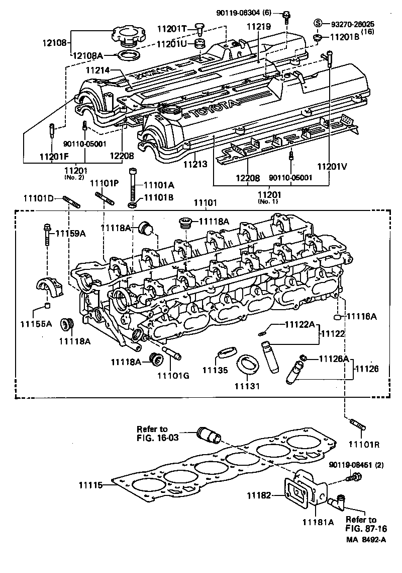  CROWN |  CYLINDER HEAD