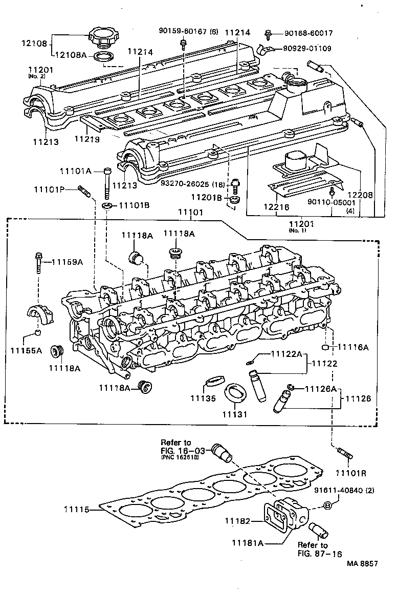  SOARER |  CYLINDER HEAD