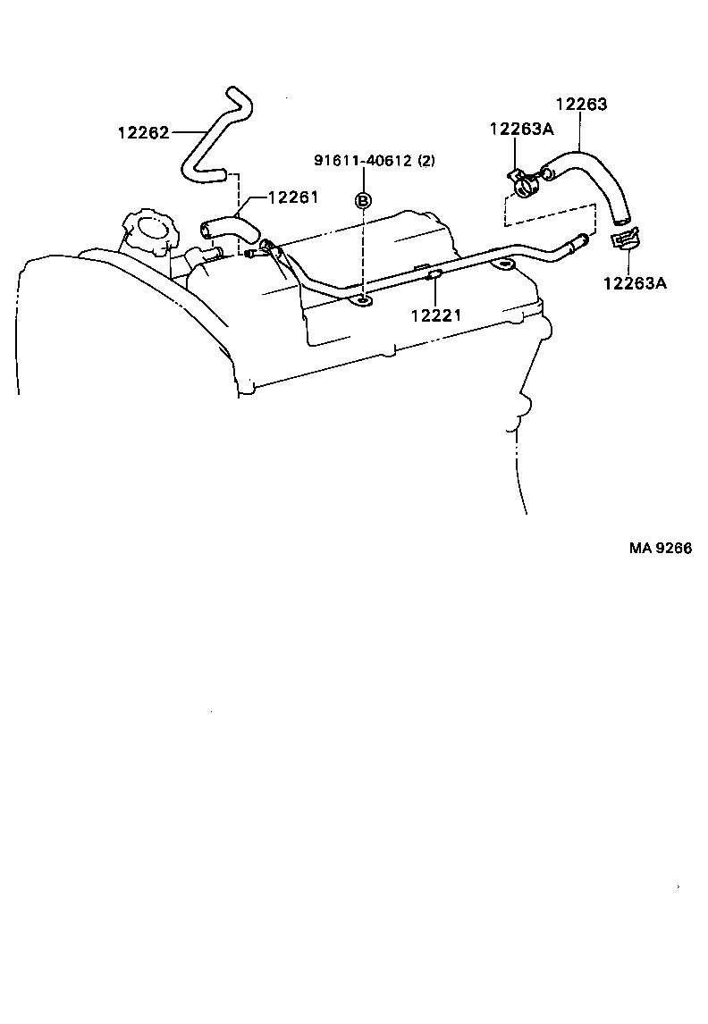  CELICA |  VENTILATION HOSE