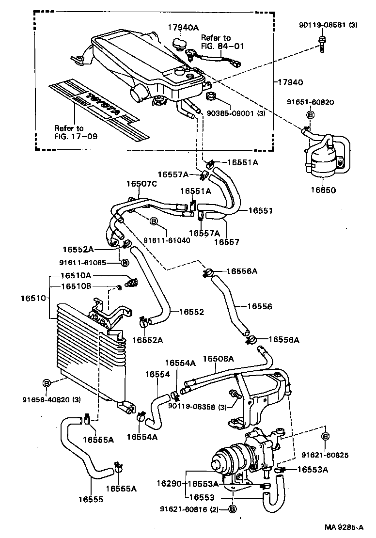  CELICA |  INTERCOOLER SUB RADIATOR