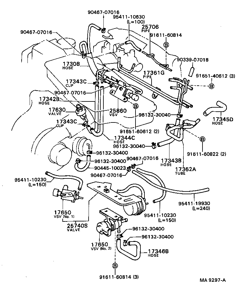  CELICA |  VACUUM PIPING