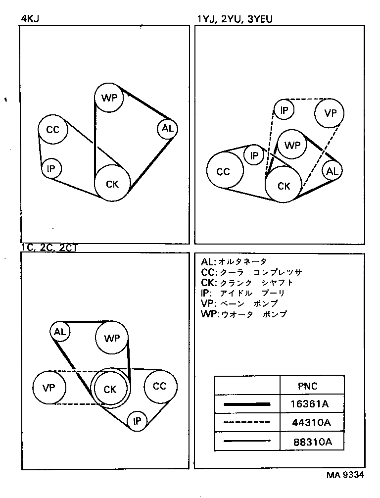  TOWN MASTERACE V WG |  V BELT