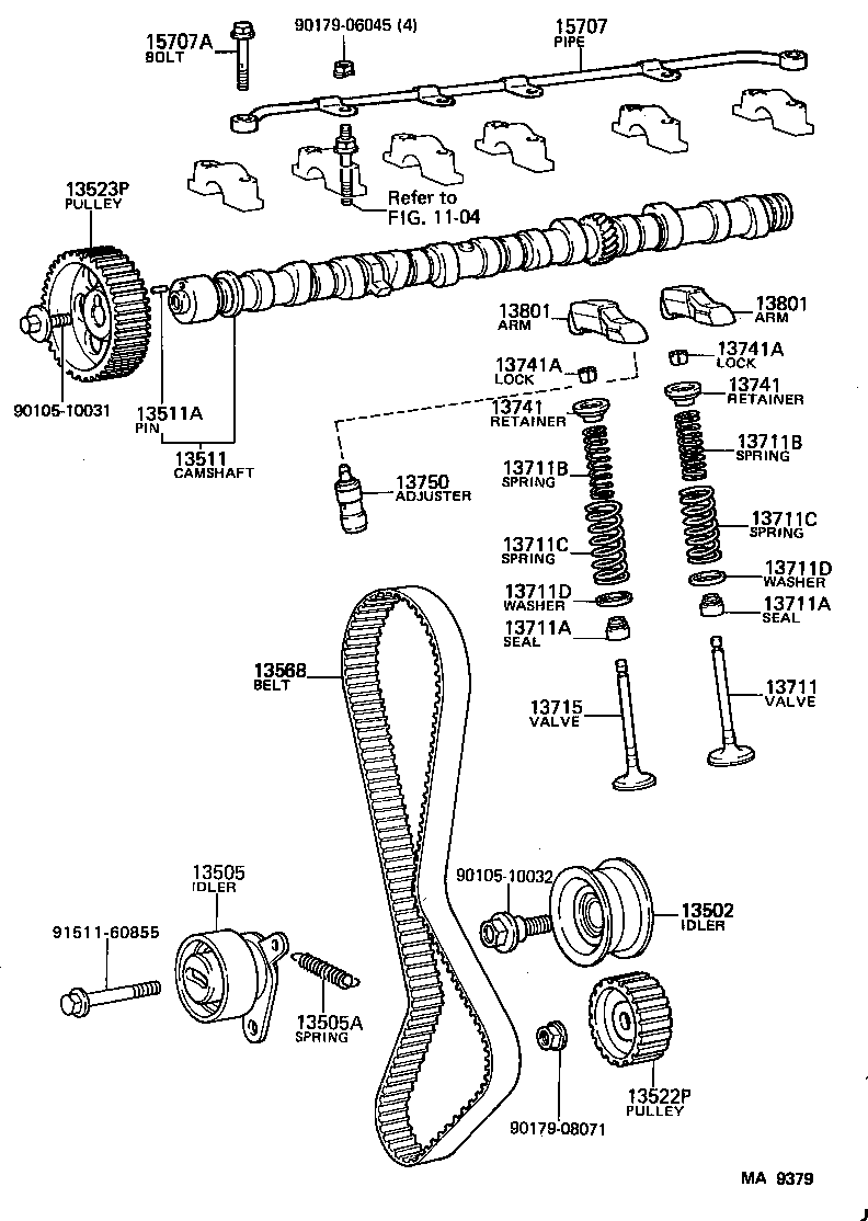  CROWN |  CAMSHAFT VALVE