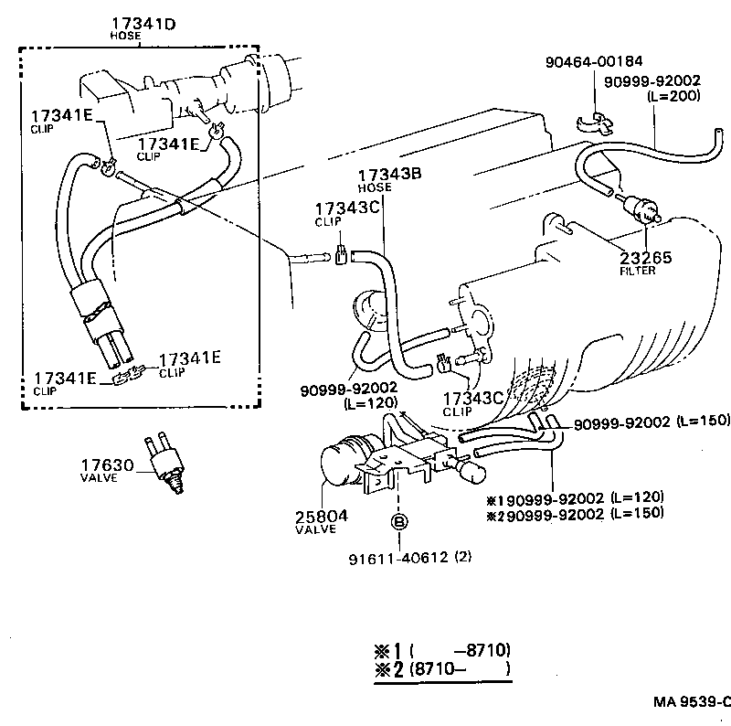 SOARER |  VACUUM PIPING