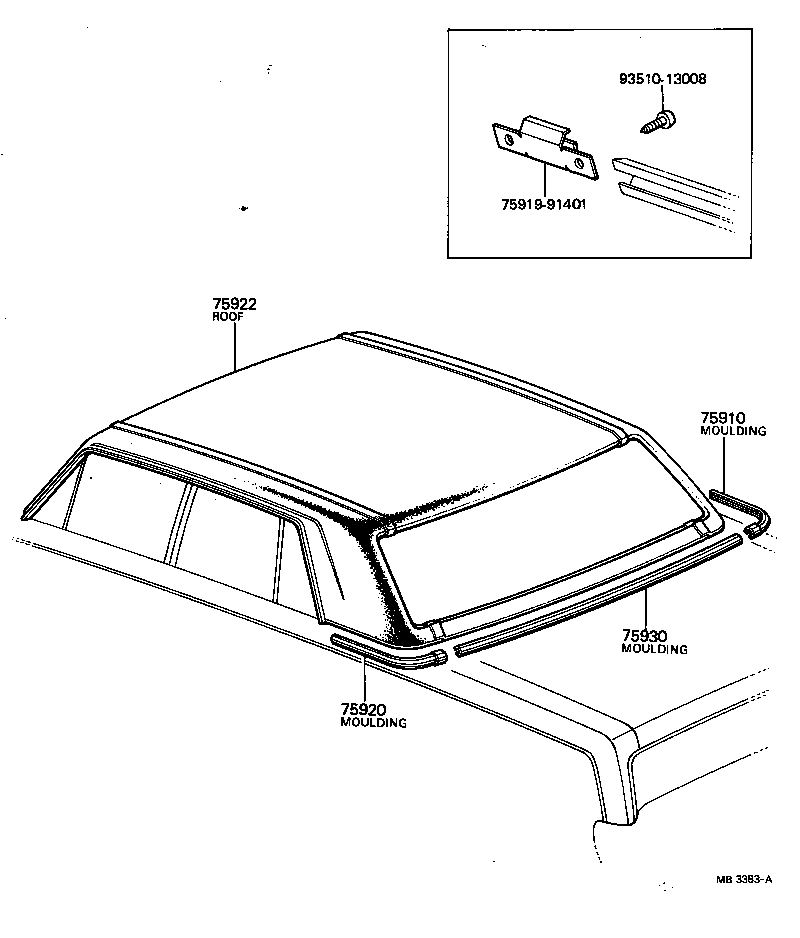  CENTURY |  ROOF COVER MOULDING