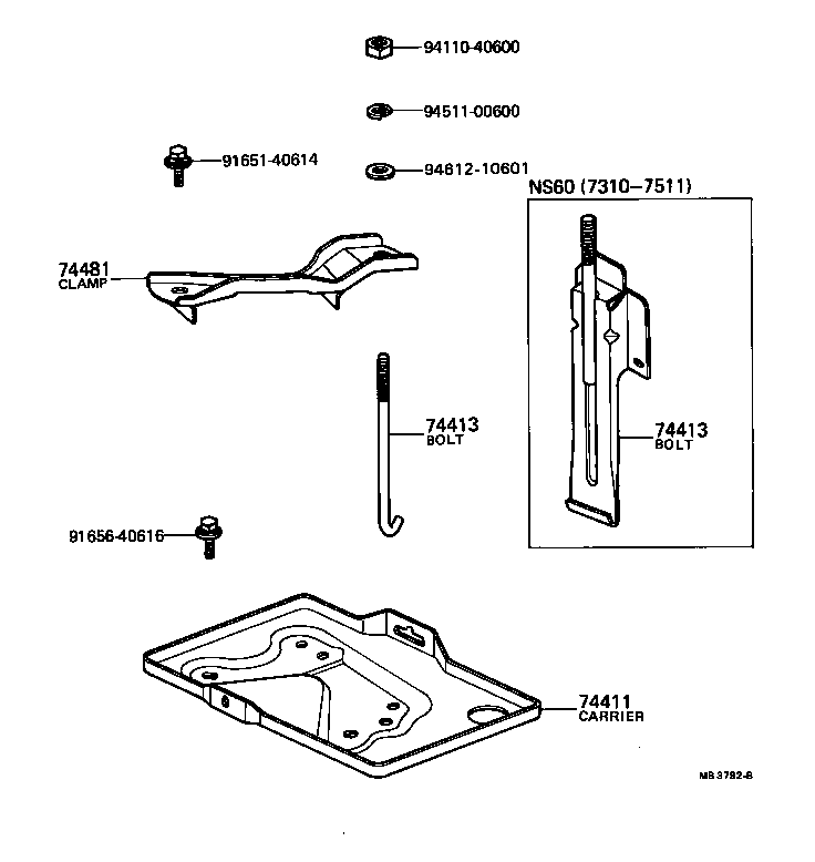  PUBLICA |  BATTERY CARRIER