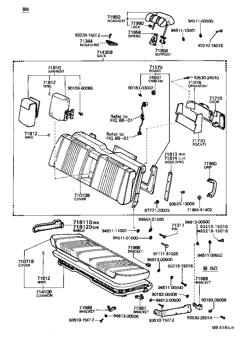  CENTURY |  FRONT SEAT SEAT TRACK