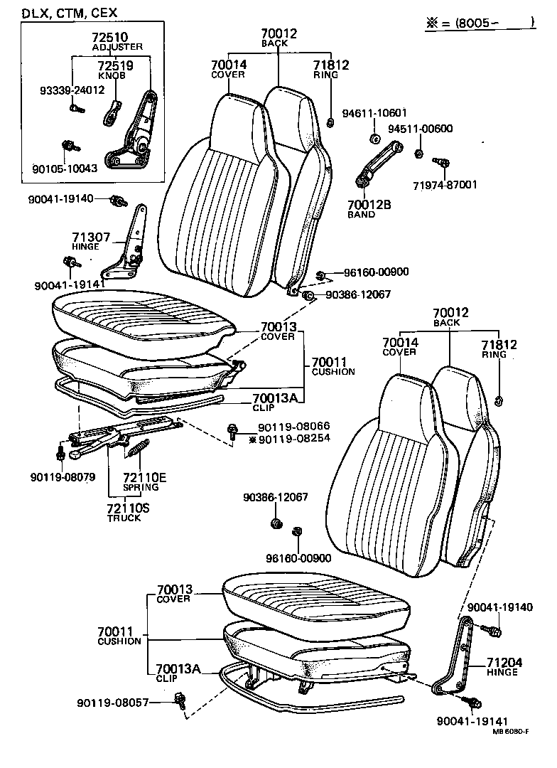  TOWN MASTERACE V WG |  SEAT SEAT TRACK