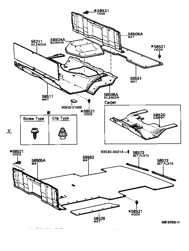  DYNA |  FLOOR MAT SILENCER PAD