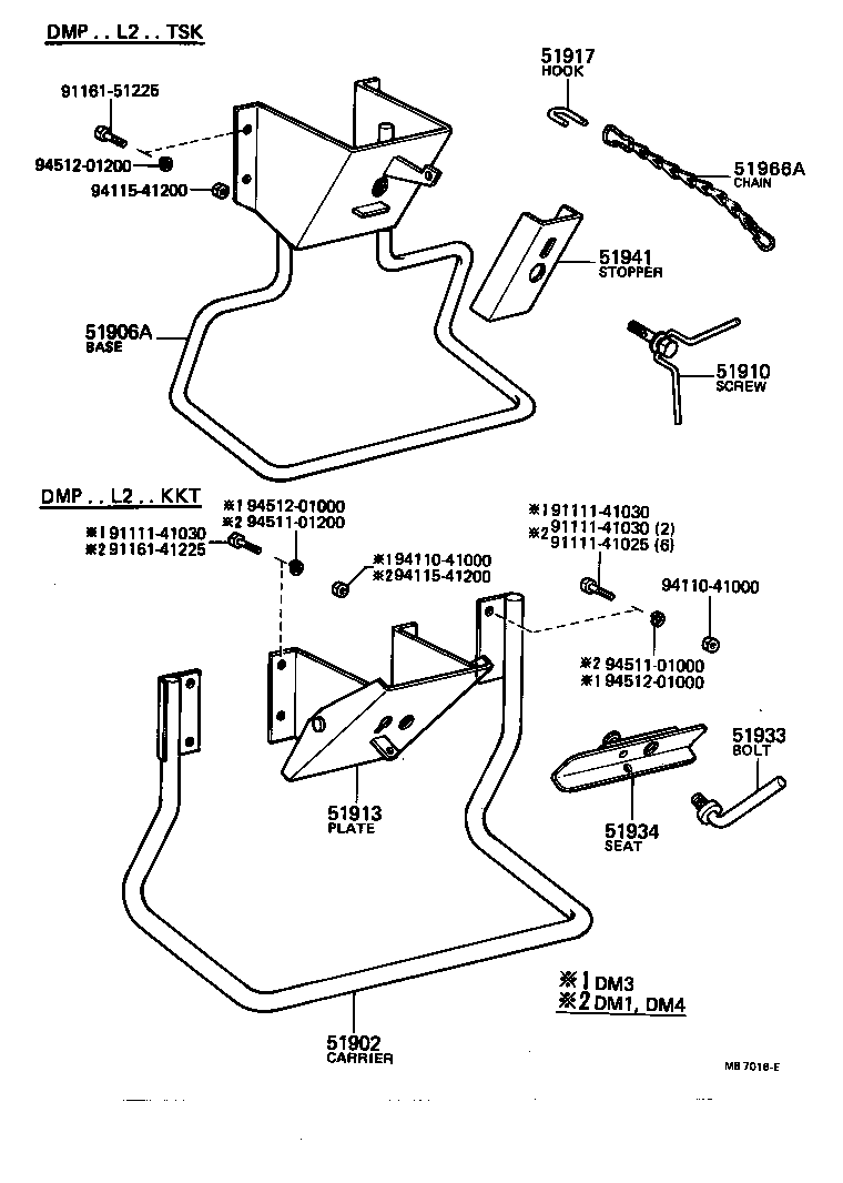 DYNA |  SPARE WHEEL CARRIER