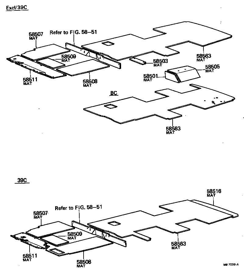  COASTER |  FLOOR MAT SILENCER PAD
