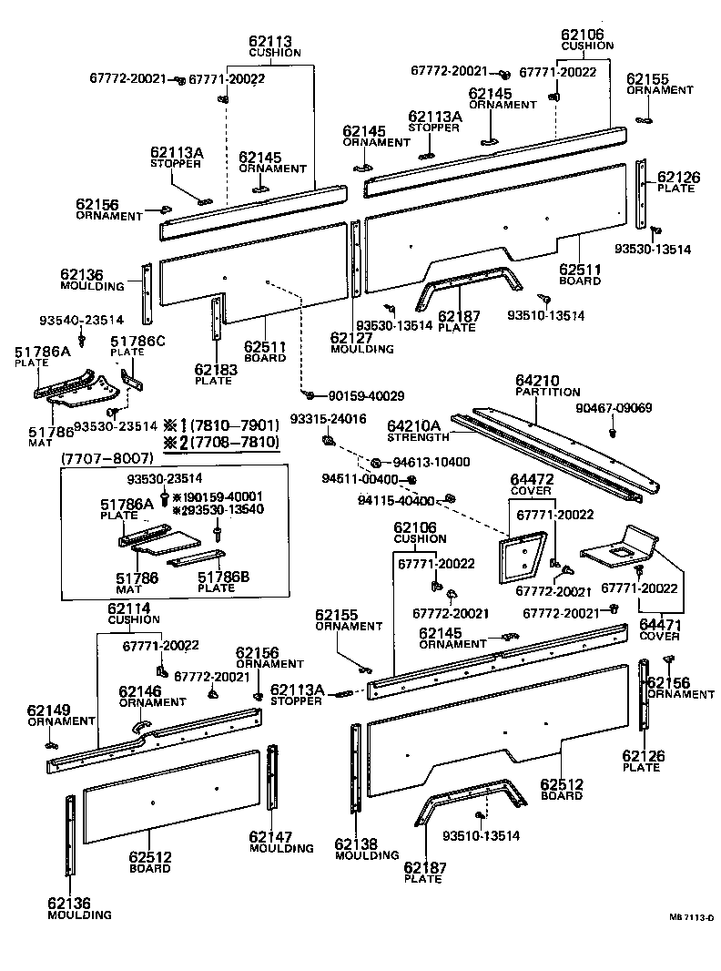  COASTER |  INSIDE TRIM BOARD