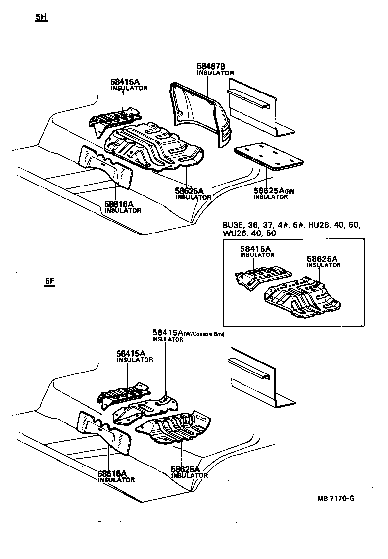  DYNA |  FLOOR INSULATOR