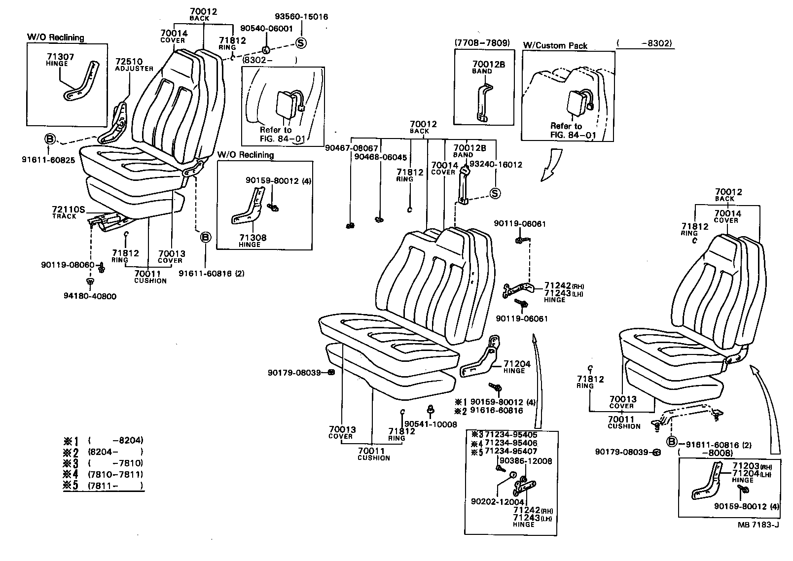  DYNA |  SEAT SEAT TRACK