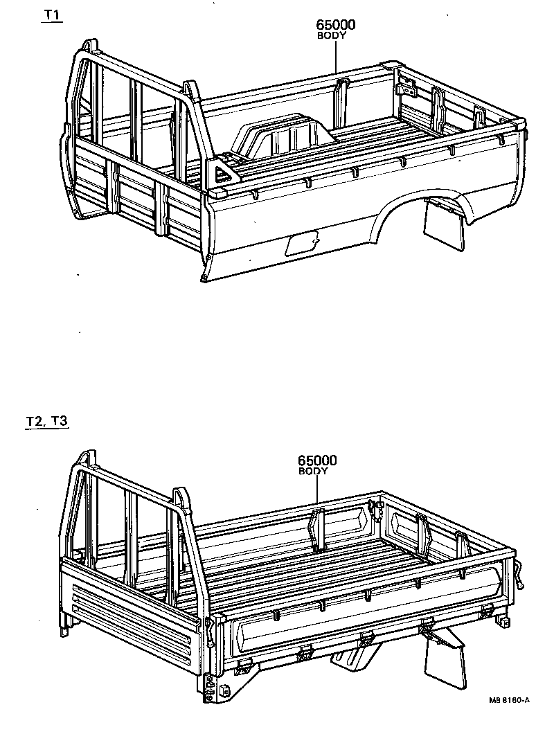  TOWN MASTERACE V WG |  REAR BODY ASSEMBLY