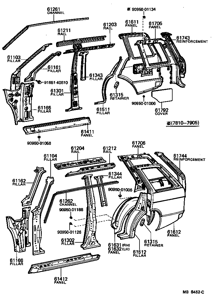  STARLET |  SIDE MEMBER