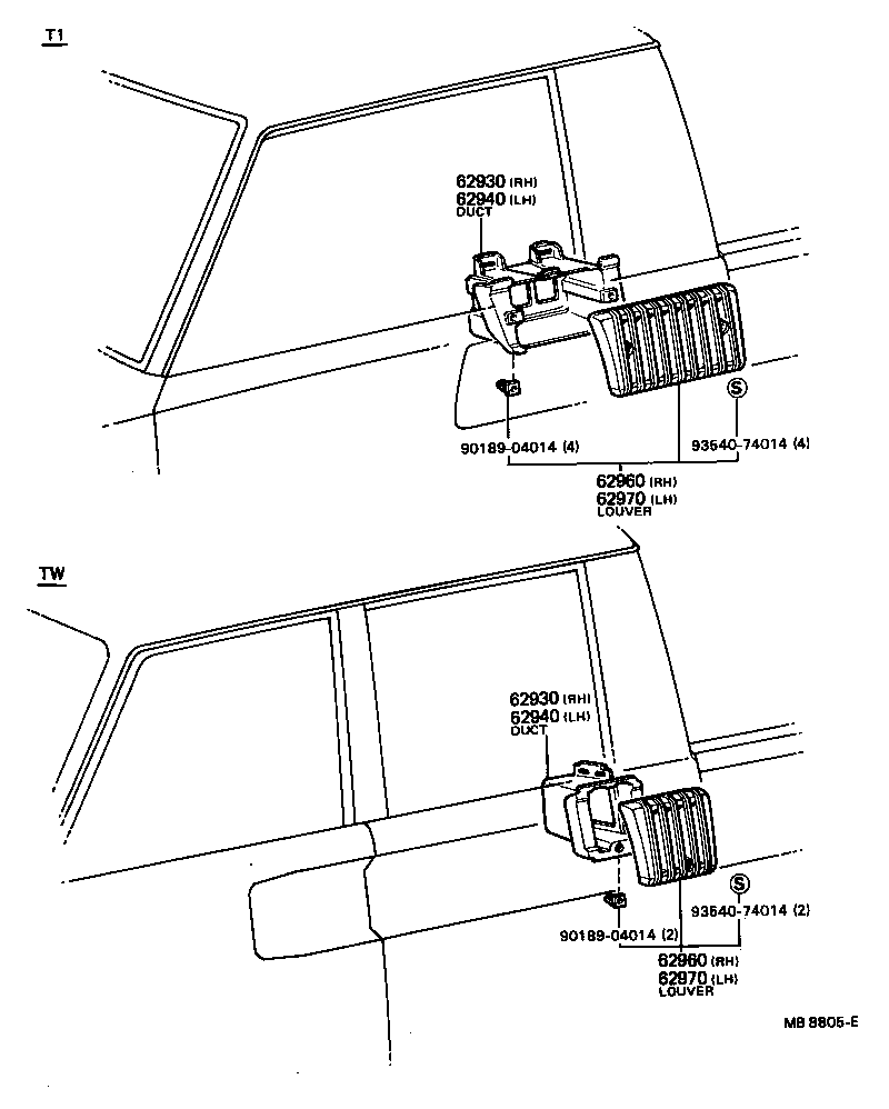  STOUT |  REAR VENTILATOR ROOF VENTILATOR