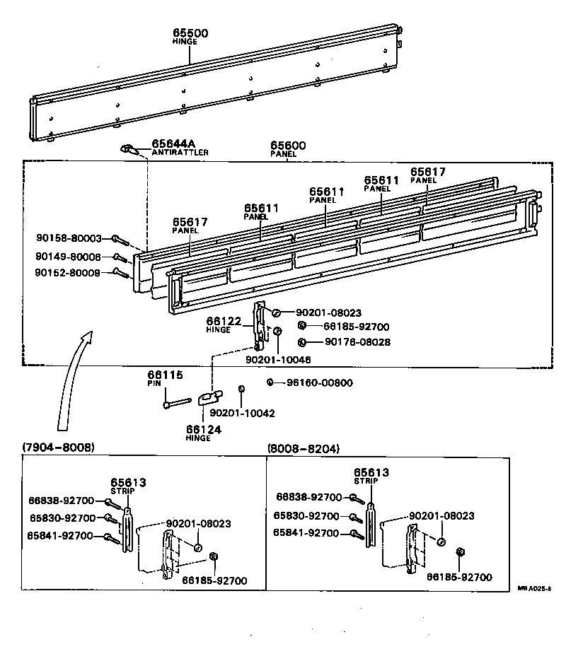  DYNA |  REAR BODY SIDE PANEL