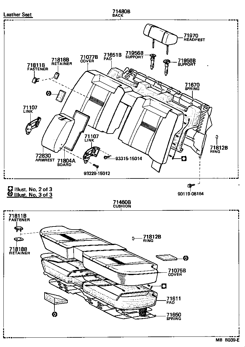  CROWN |  REAR SEAT SEAT TRACK