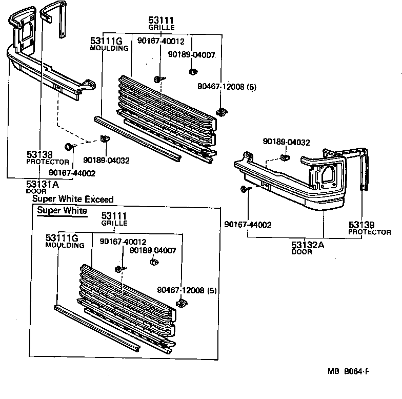  CRESTA |  RADIATOR GRILLE