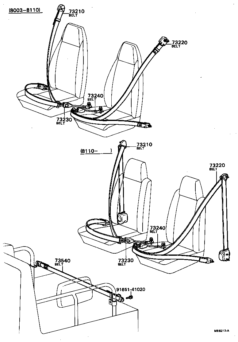  BLIZZARD |  SEAT BELT