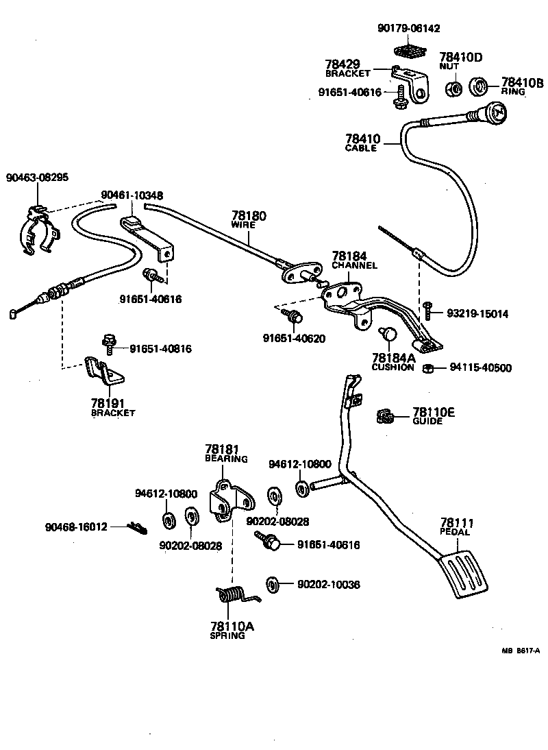  LAND CRUISER S T H T |  ACCELERATOR LINK