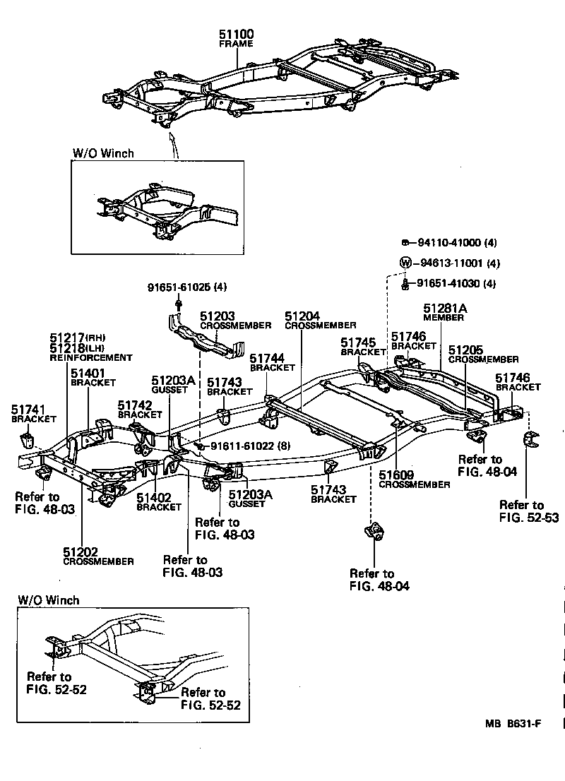  LAND CRUISER VAN |  FRAME